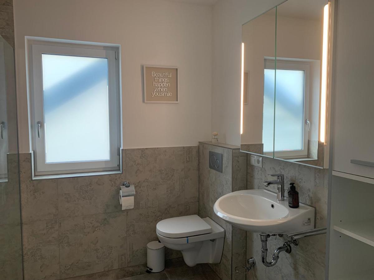 3 Zimmer Ferienwohnung Hanna 希尔沙伊德 外观 照片